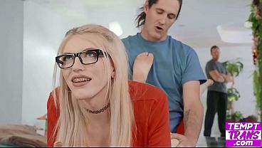 Trans Gamer Girl Ass Fucked and Creampied