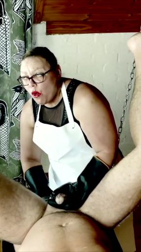 Epic moment from &quot;Dominatrix Mistress April - Sissyfication&quot;
