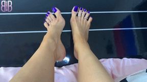 Purple Top Toe Spreads