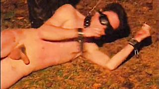 Obedient Soldier: Outdoor BDSM Spanking Session 2