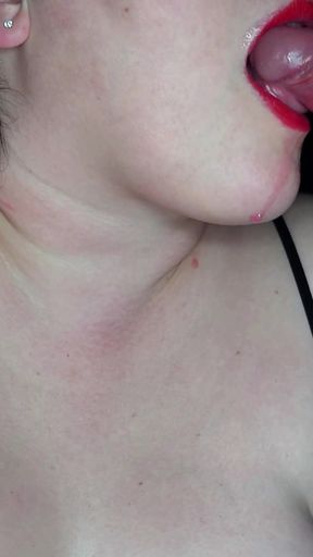 Amateur Stepmom Blowjob - Stepmom cum on natural tits   Clip 1