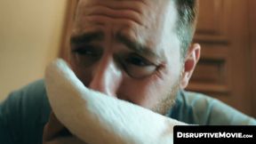 DisruptiveMovie.com - Hoss Kado deepthroats Carter Woods after raw rimming in ghost t