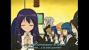 Yuri Students Ignite Forbidden Desires in Steamy Strawberry Panic Episode 1