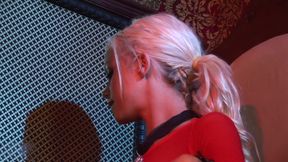 Confession booth fuck for this sinner