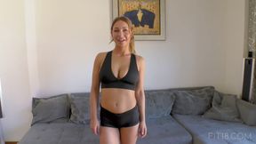 Dutch teen Taylor Sands in a casting sex video