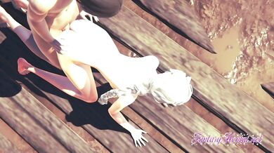 Frozen - Elsa is Fucked Doggy Style with crempie