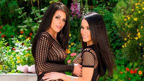 Watch delicious Adriana Chechik and Megan Rain's trailer