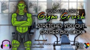 Futa Orc Gym Crush Stretches Your Hole Raw on Her Massive Cock Gush