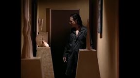 Blonde Horny Whore Was Satisfied Sucking a Big Hard Cock of His Friend