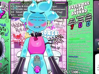Homo Slime Wench does Just Chatting Gooning