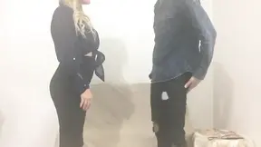 The interview ended in fuck