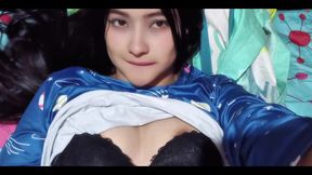 Stepsister Caught Watching Porn and Helped to Orgasm - Begs for Creampie