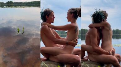 Ethical tantra by a Swedish lake swinger sesh