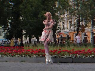 my walk around the town! - Lara Frost