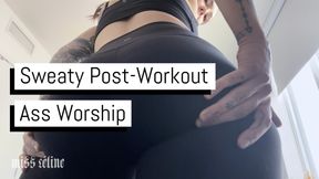 Sweaty Post-Workout Ass Worship