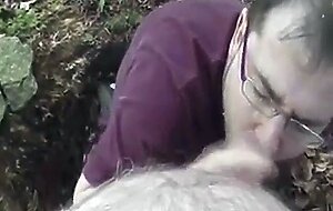Bear Cub Blows a Load in His Mouth and Swallows