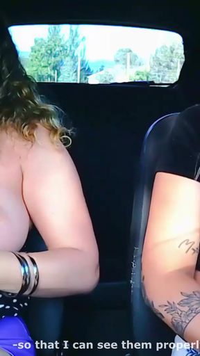 Two married vixens have fun on vacation   Clip 1