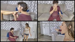 Fighting Indigestions: Swallowing, Regurgitating Same Size Vore Battle with Cali Logan and Sahrye (hd)