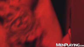 ”Hunk Rocky Vallarta devours Tony D'Angelos meat through a gloryhole”