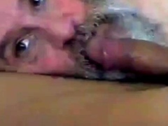 Bearded Daddy Sucks and Swallows