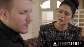 PURE TABOO Resentful MILF Dana Vespoli Seduces Grieving Stepson-In-Law Right After Recent Loss