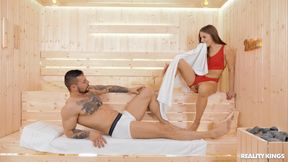 Sauna Whore mind-blowing porn video