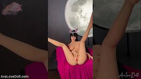 Shino's Sexy Moon Queen Cosplay SF Blowjob