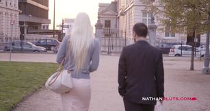 Big-boobed Czech Bradburry's asshole gaped wide