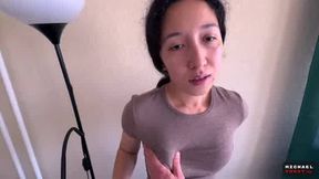 Asian Cleaning Lady Let Me Fuck Her For Money