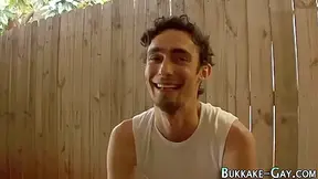 Homo Dude Gets Sperm Covered