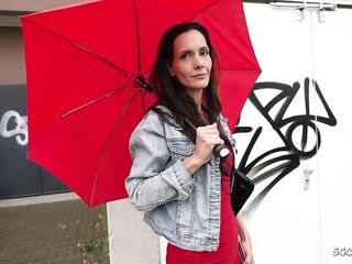 Slender Austrian Older Mia Moon talk to 1st Casting Bang - GERMAN SCOUT