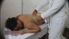 Unexpected happy ending massage for my hot new girl - Spanish Porn