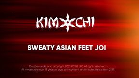 Sweaty Asian Feet JOI