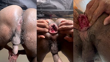 FODI MEU CU COM UMA LATA DE MONSTER ATÉ ME MIJAR DE PRAZER E ESTIQUEI MEU BOTÃO ROSA AO LIMITE