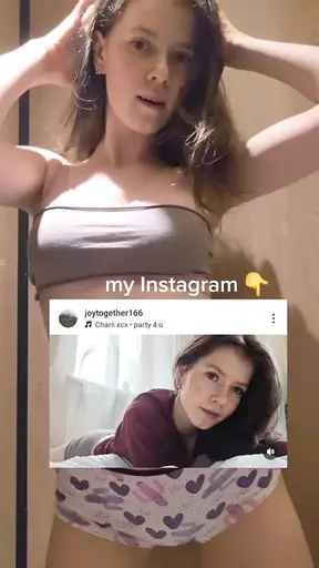 Charming girl is teasing you