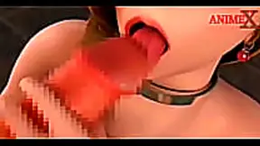 Passionate 3D Anime Rendezvous: Fierce Flames Ignite Between Star-Crossed Lovers
