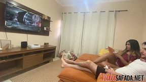 ela apostou que ganhava de mim, valendo o que eu quisesse. completo sem censura