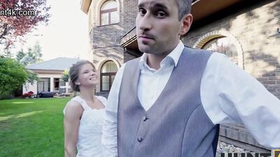 HUNT4K. Wedding Fuck