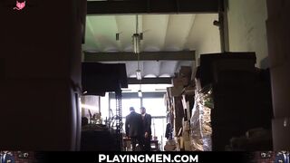 PlayingMen.com - Classy stud sucks dick and spreads asscheeks for anal fuck with deep