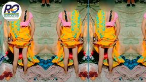 desi housewife saree show finger hot pila saree utha ke dhikha rahe gand