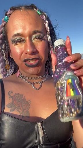 Pour That Sugar on Me Strip Tease Outdoor