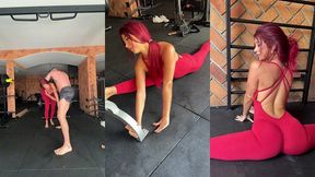 backstage from gym flashing and before the scene with atlanta moreno and maximo garcia