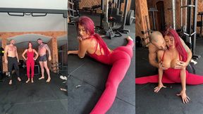 backstage from gym flashing and before the scene with atlanta moreno and maximo garcia