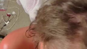 See Chloe Blacc swallow that massive bbc with her hungry throat