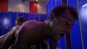 Dilate my ass in the locker room