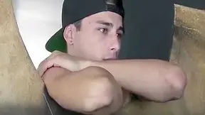 Straight Boy Serviced At The