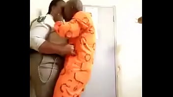 Thick black prison guard 1