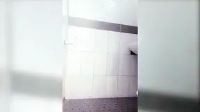 Sri Lankan seductive chick gets dripping in a bath with an under skirt