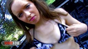 cute young french teen ass fucked for money