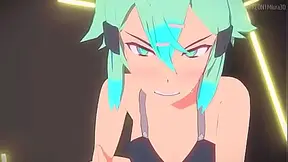 SAO Meets GGO in Steamy Lesbian Showdown by Miura3D – Full Heat